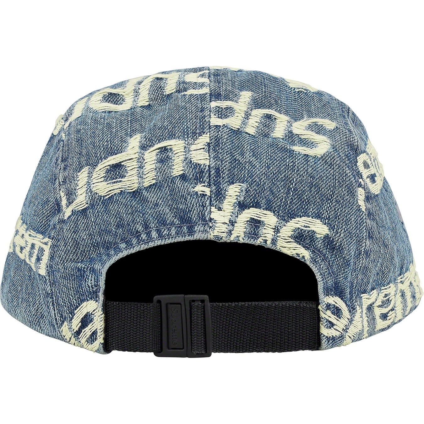 Frayed Logos Denim Camp Cap view 3